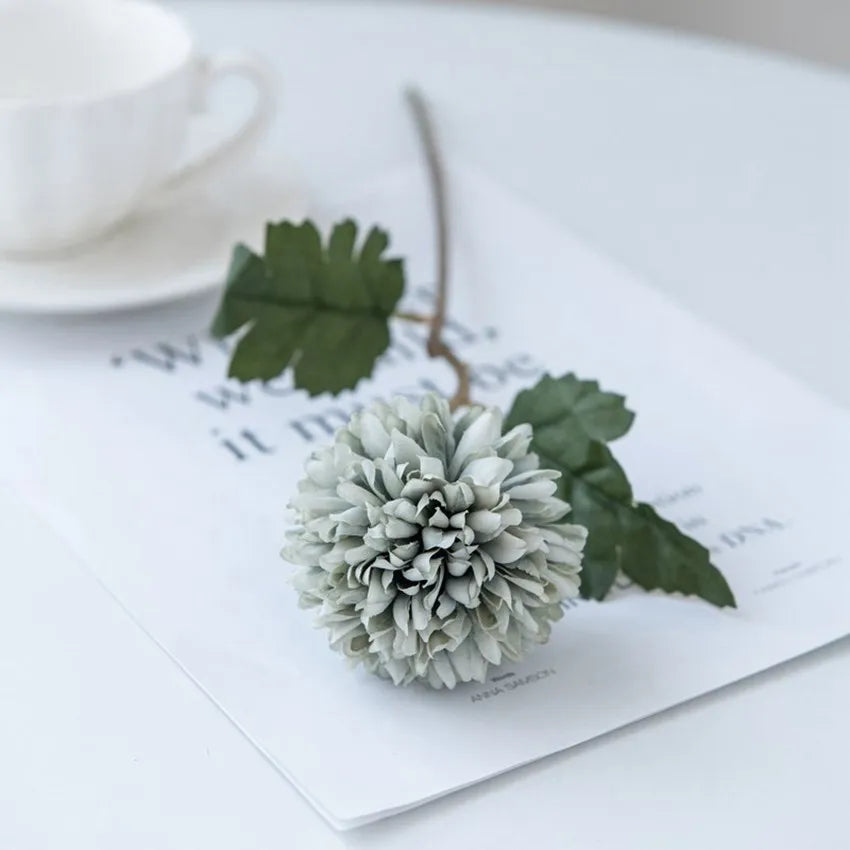 Silk Ball Chrysanthemum Artificial Flowers