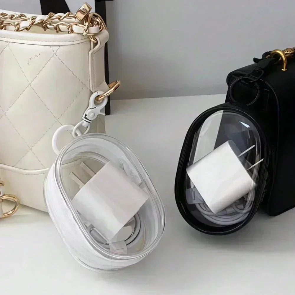 Mini Clear Zipper Storage Pouch