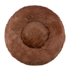 Plush Round Donut Pet Bed