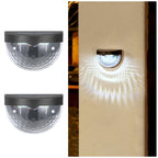 Warm White Solar Wall Lamps