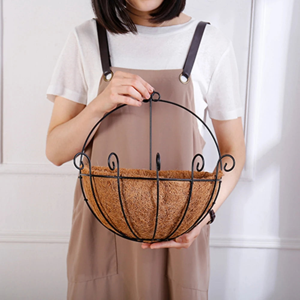 Coconut Coir Lined Hanging Plant Baskets