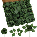 Realistic Foam Rose Artificial Flowers
