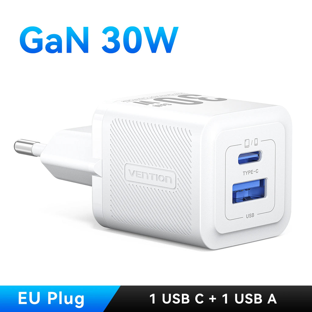 30W GaN USB-C Fast Charger