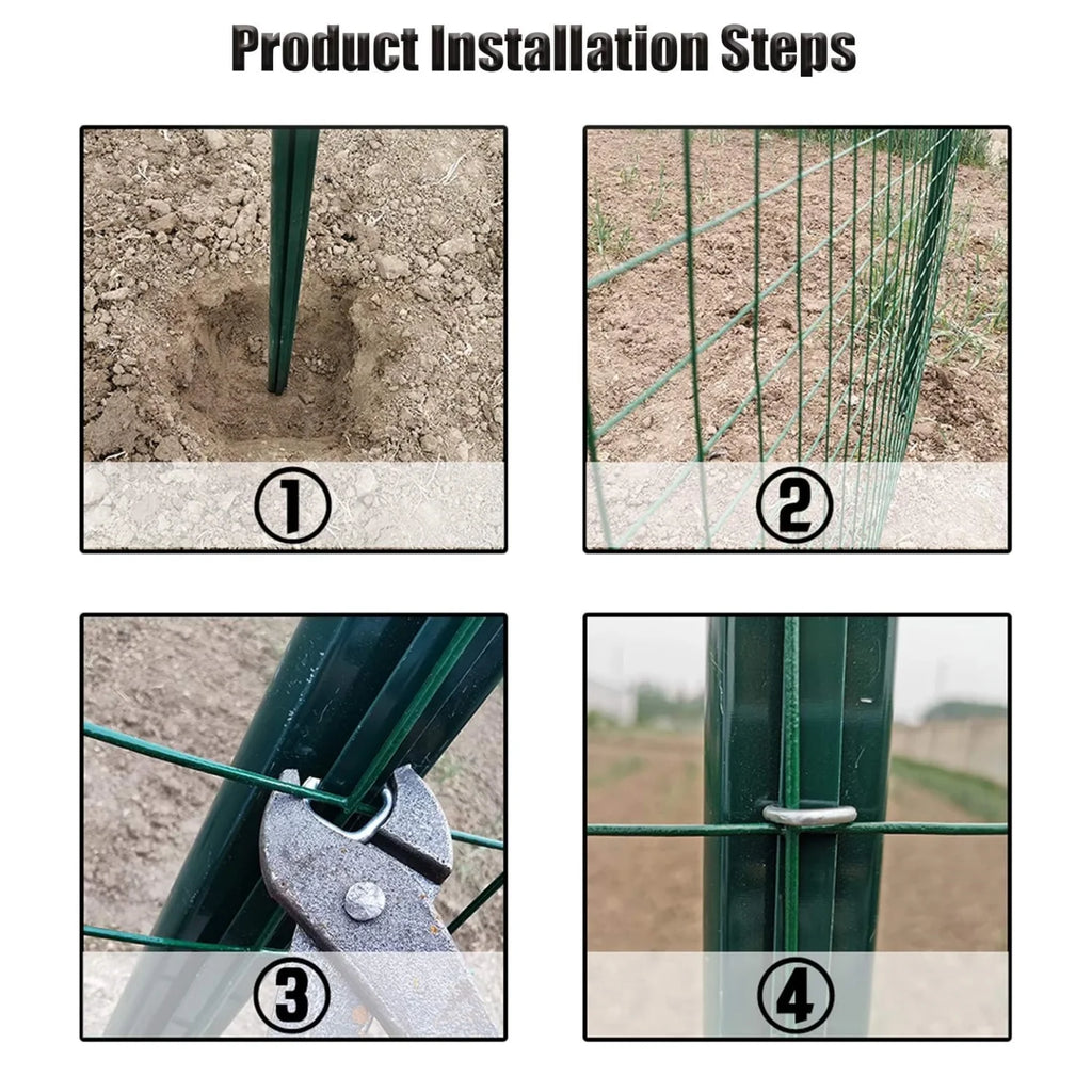 PVC Coated Green Garden Mesh