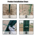 PVC Coated Green Garden Mesh