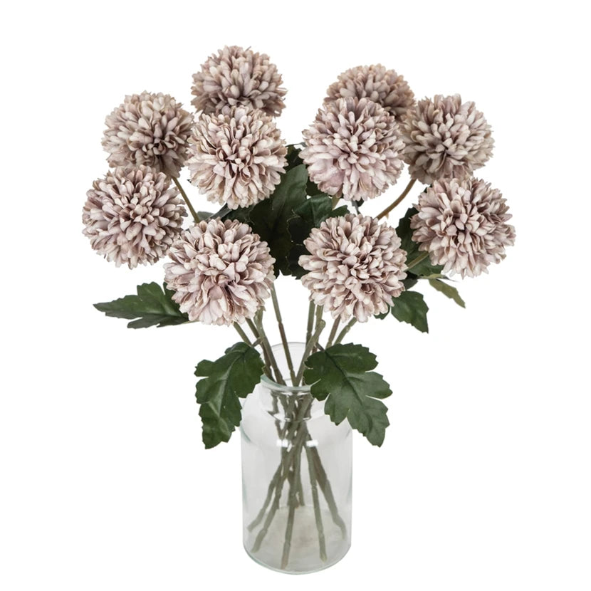 Silk Ball Chrysanthemum Artificial Flowers