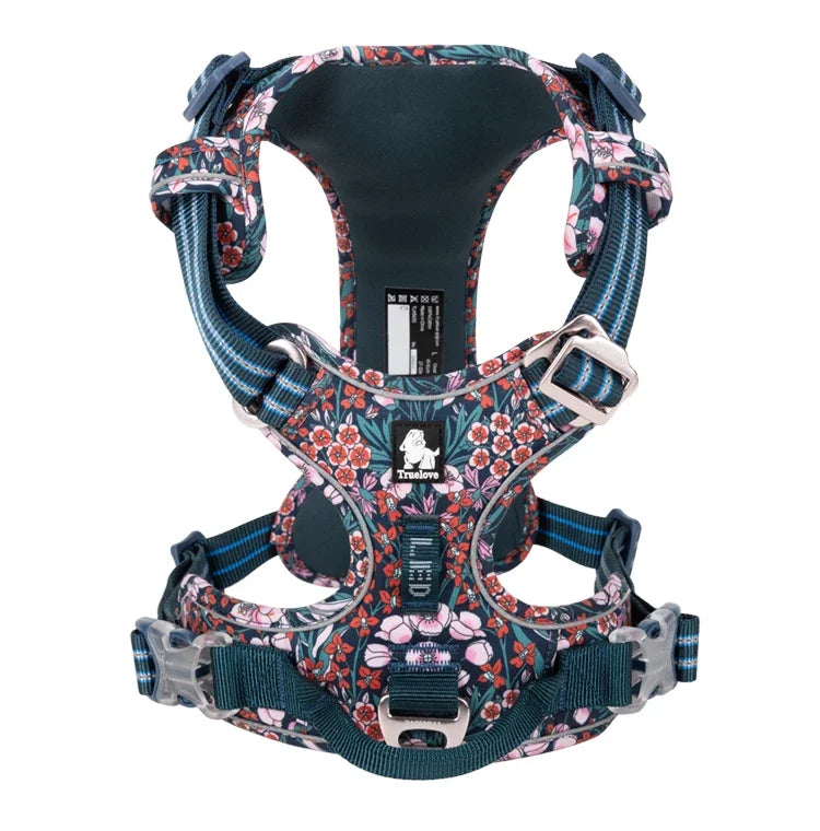 No-Pull Reflective Padded Dog Harness