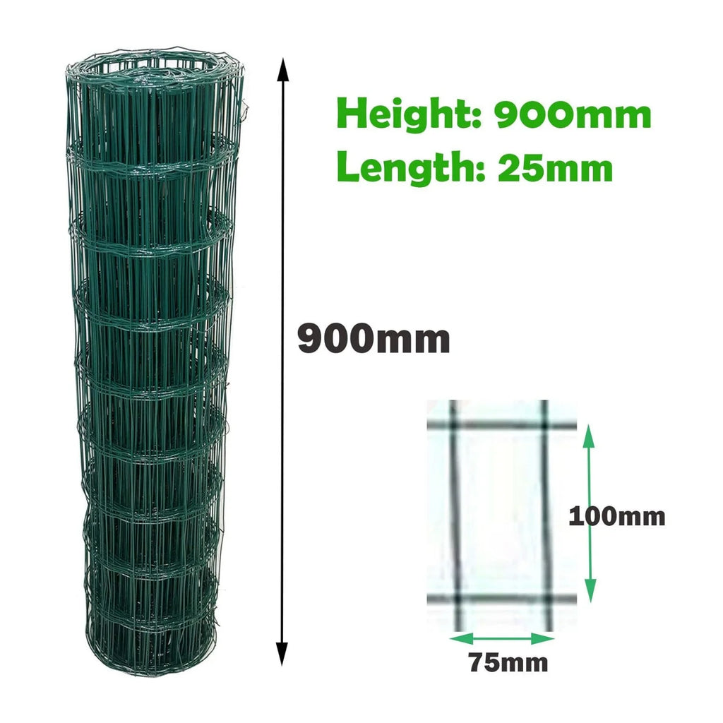 PVC Coated Green Garden Mesh