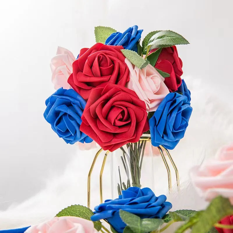 Realistic Foam Rose Artificial Flowers