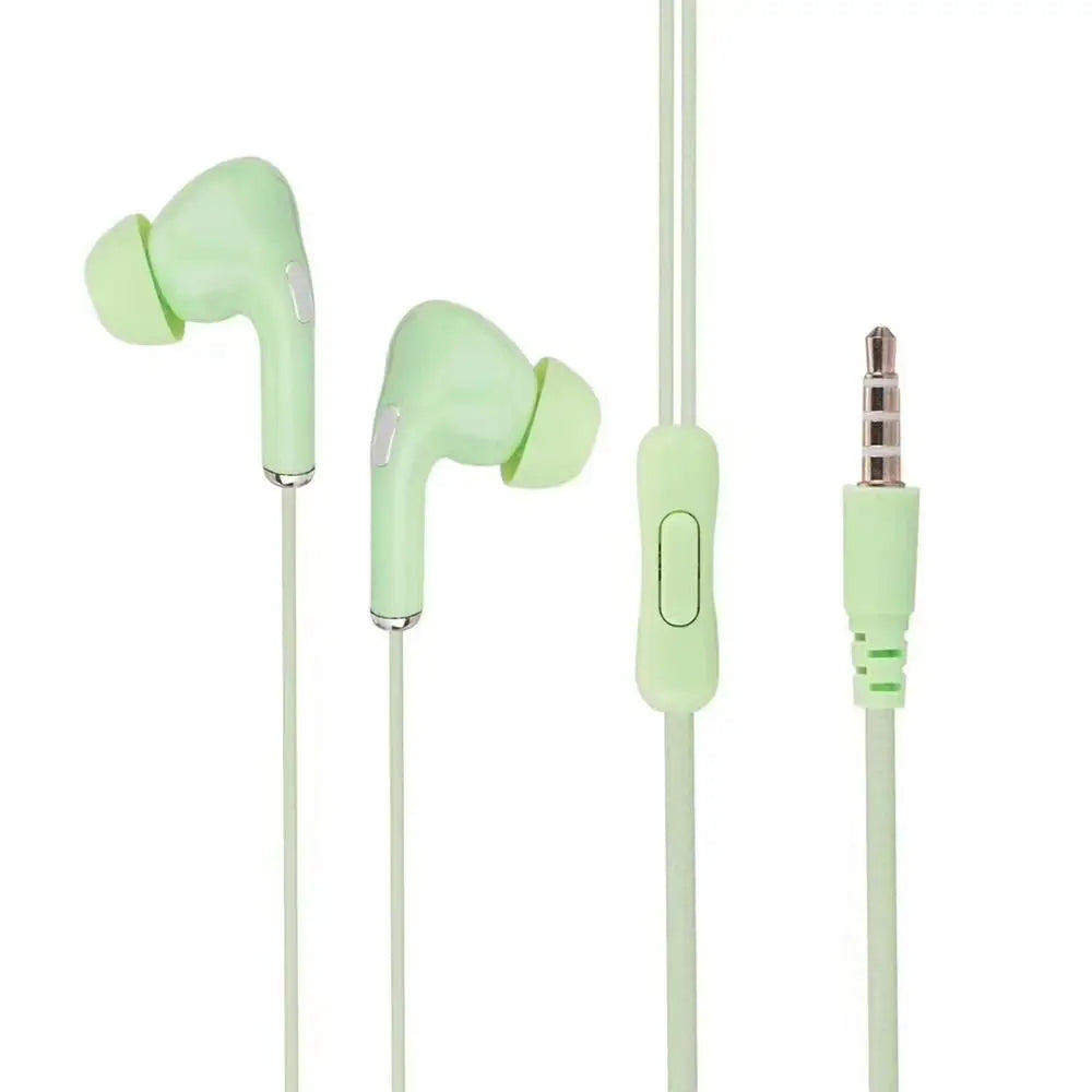 In-Line Mic Wired Sport Earphones