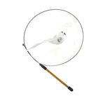 Feather Wand Cat Teaser Toy