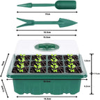 12-Cell Plant Propagators with Lids