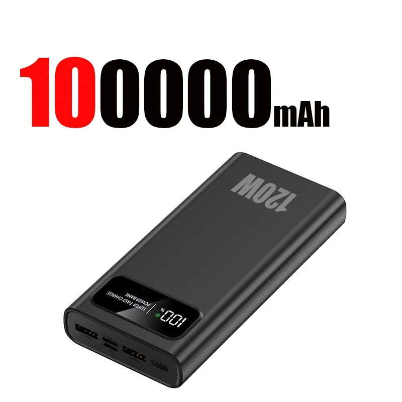 200000mAh 120W Super Fast Power Bank