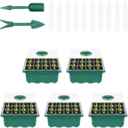 12-Cell Plant Propagators with Lids