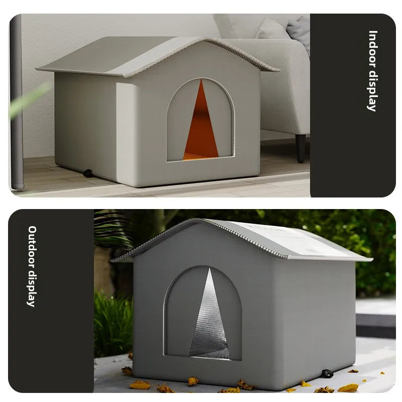 Outdoor Waterproof Insulated Pet House