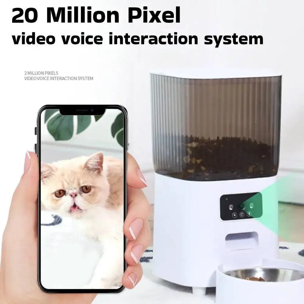 WiFi Pet Feeder with Camera