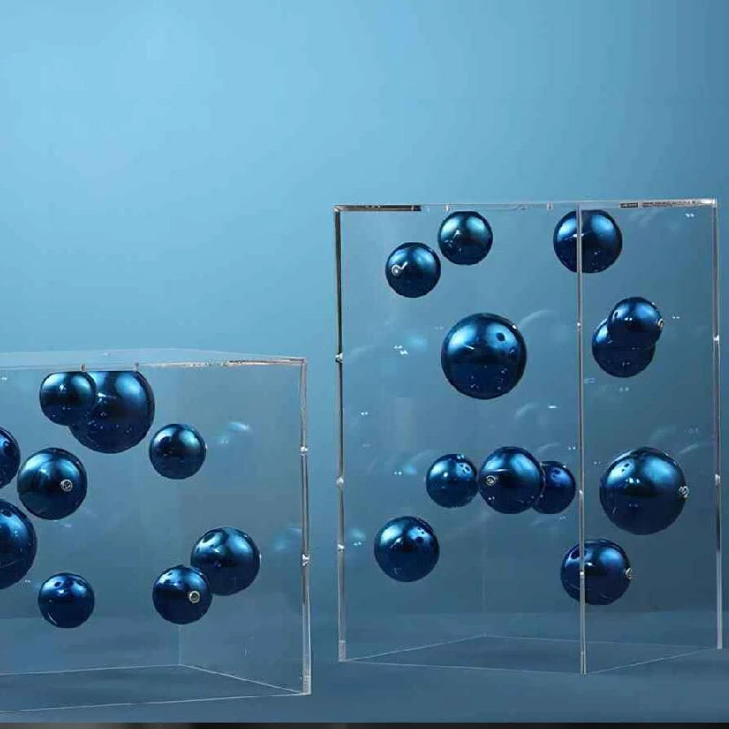 Clear Acrylic Square Display Sphere