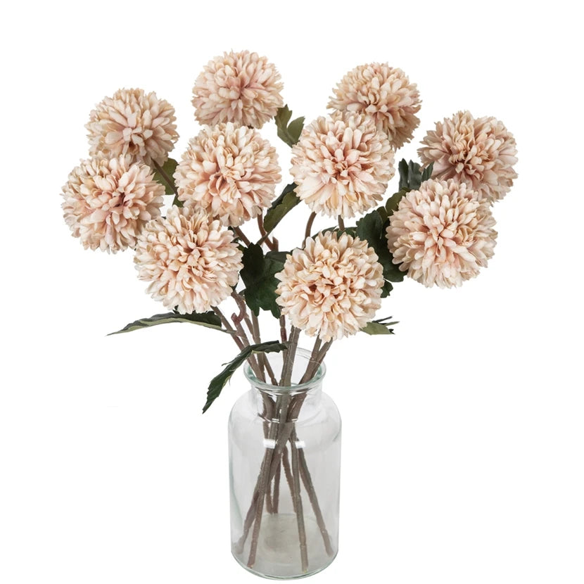 Silk Ball Chrysanthemum Artificial Flowers