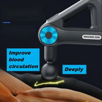 9-Head Professional Golden Massage Gun