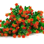 Artificial Plastic Eucalyptus Greenery Stem