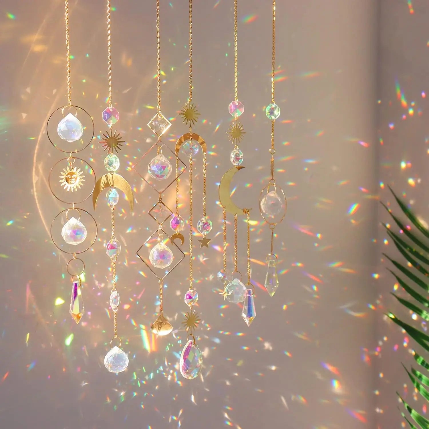 Prism Crystal Window Suncatcher Hanging