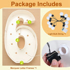 Giant Light-Up Number Balloon Box