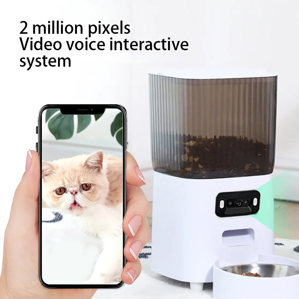 5L Smart Camera Pet Feeder