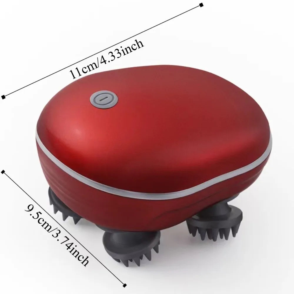 Rechargeable Electric Scalp Kneading Massager