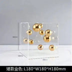 Clear Acrylic Square Display Sphere