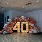 LED Light-Up Giant Number Frame
