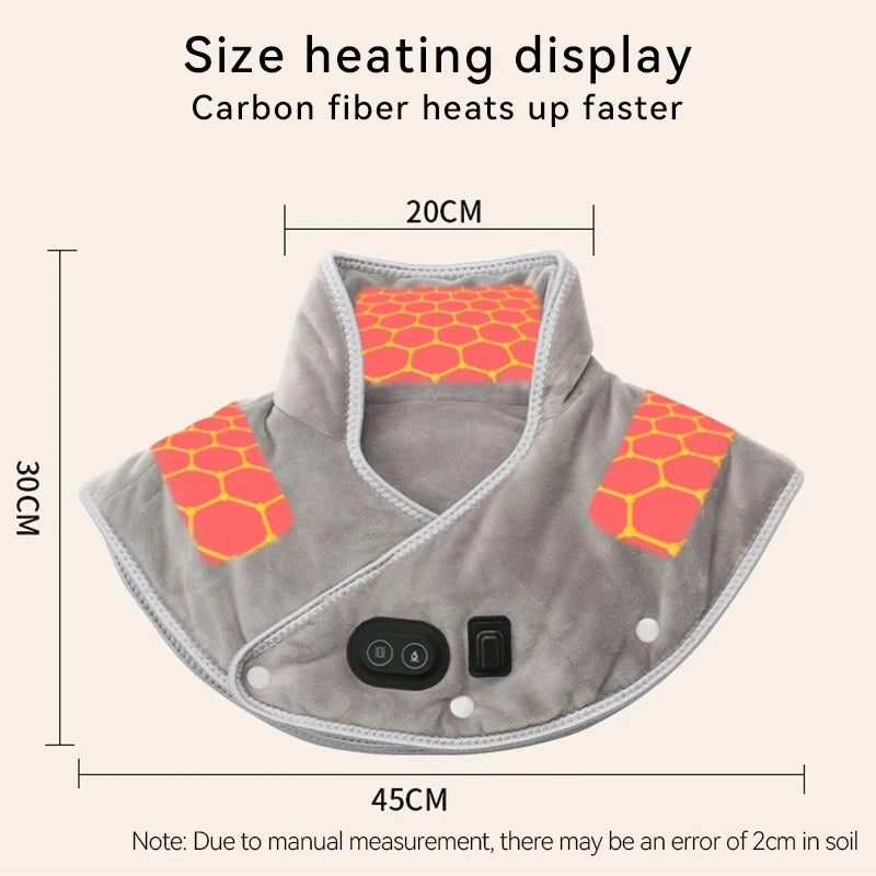 Three‑Speed Heating Neck Shoulder Wrap