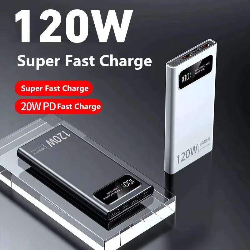 200000mAh 120W Super Fast Power Bank