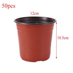 Nursery Transplant Plastic Grow Pots