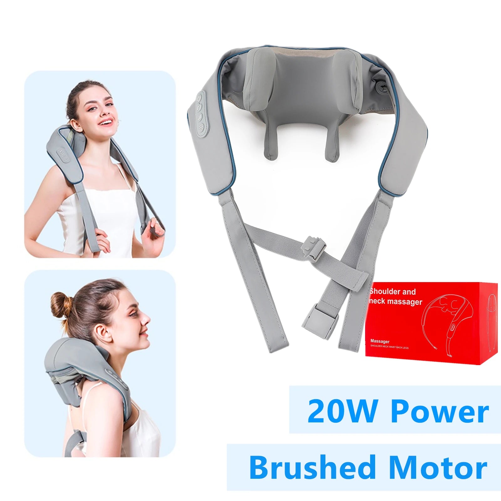 Wireless Brushless Motor Neck Massager