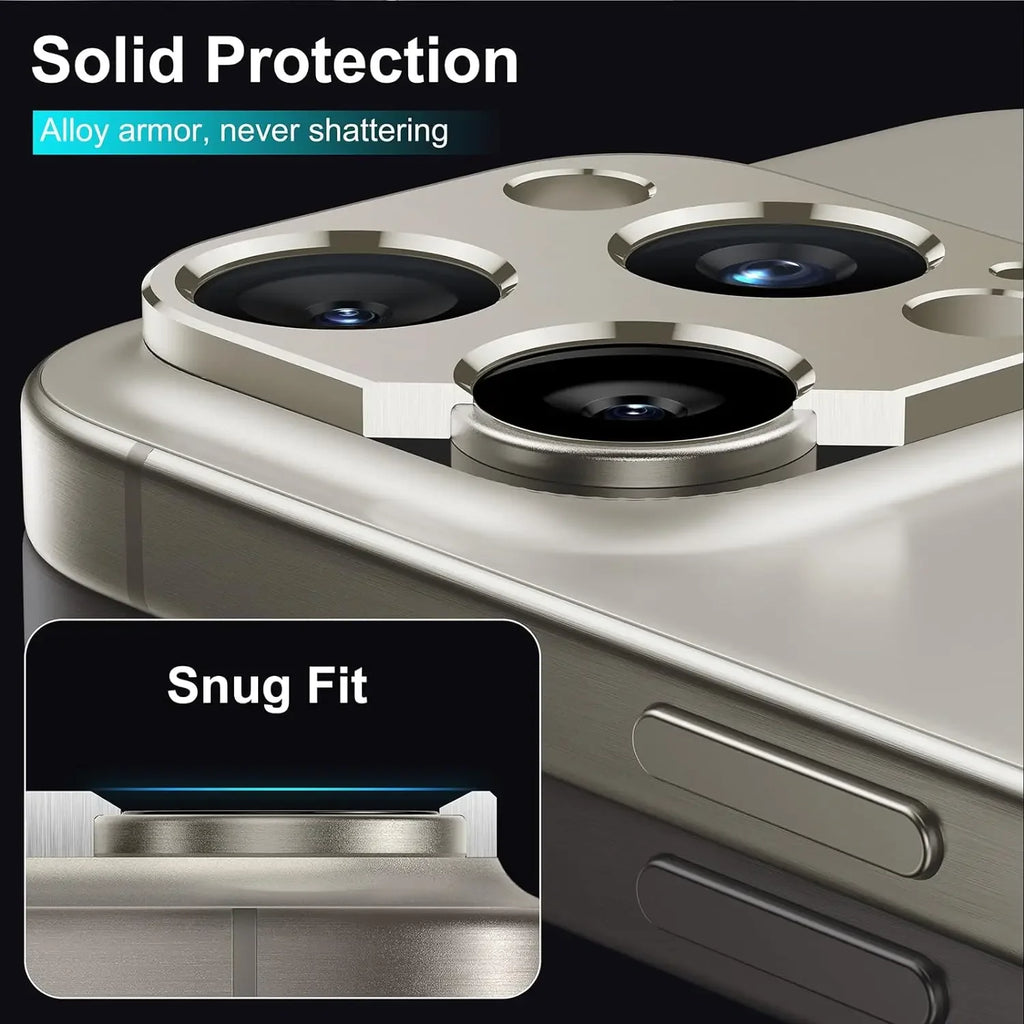 Titanium Metal Camera Lens Protector