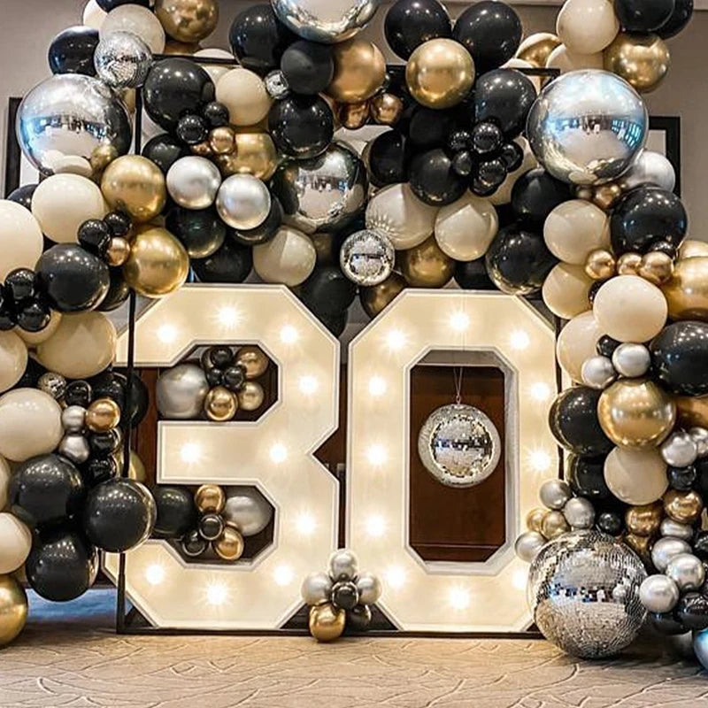 LED Light-Up Giant Number Frame