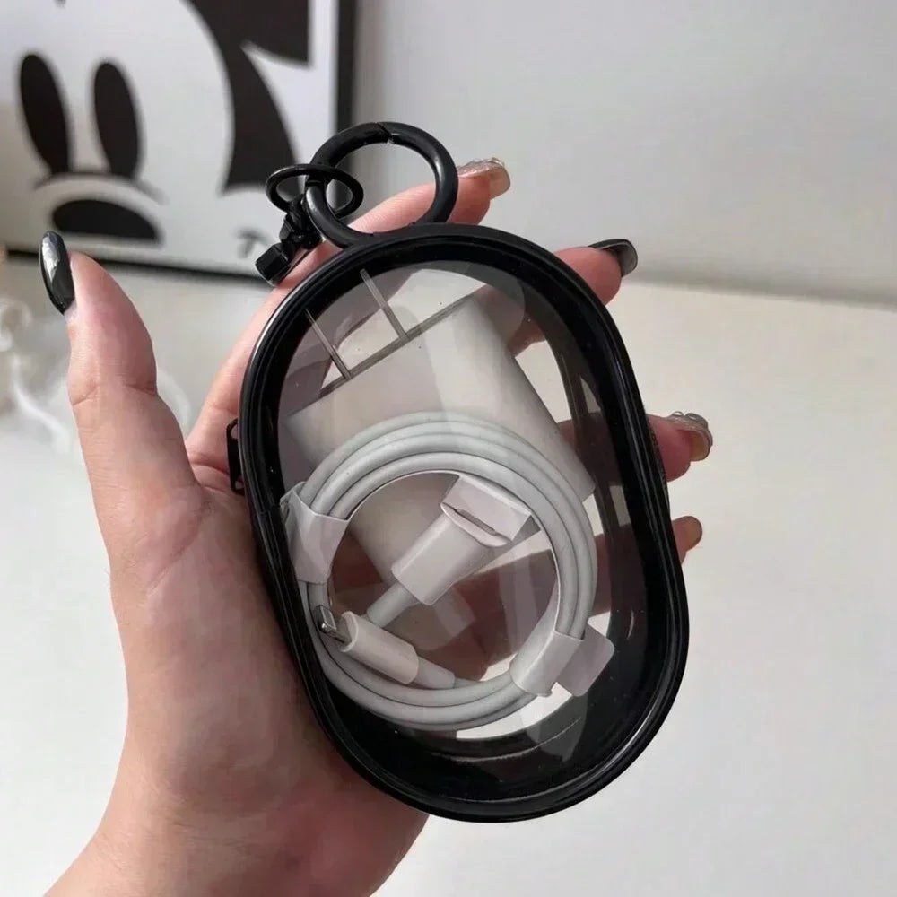 Mini Clear Zipper Storage Pouch