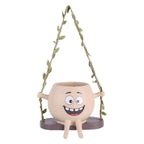 Mini Rocking Chair Face Planter Pot