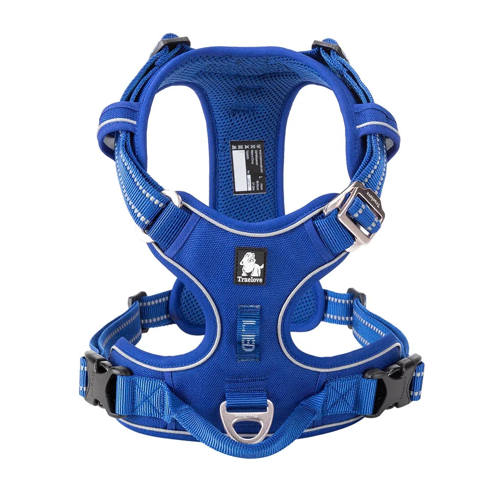 No-Pull Reflective Padded Dog Harness