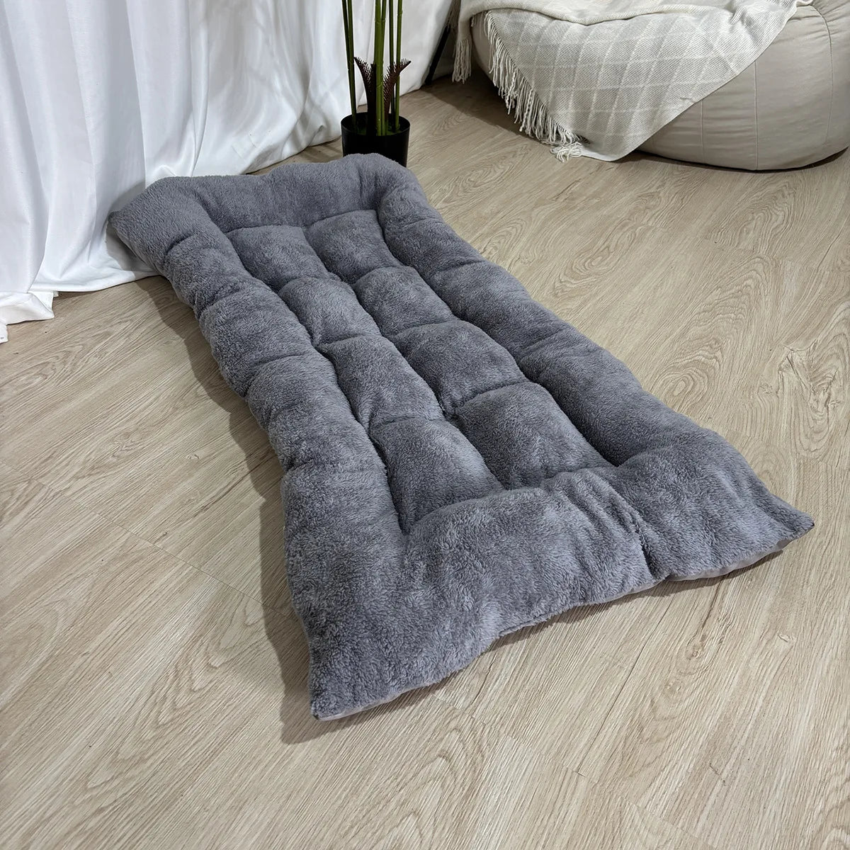 Extra Large Reversible Plush Dog Bed
