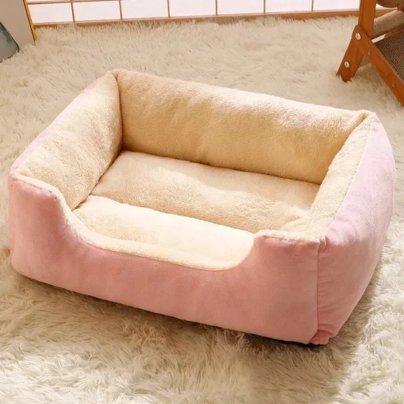 Plush Winter Pet Bed Mat