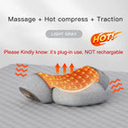 Heating Memory Foam Neck Massage Pillow