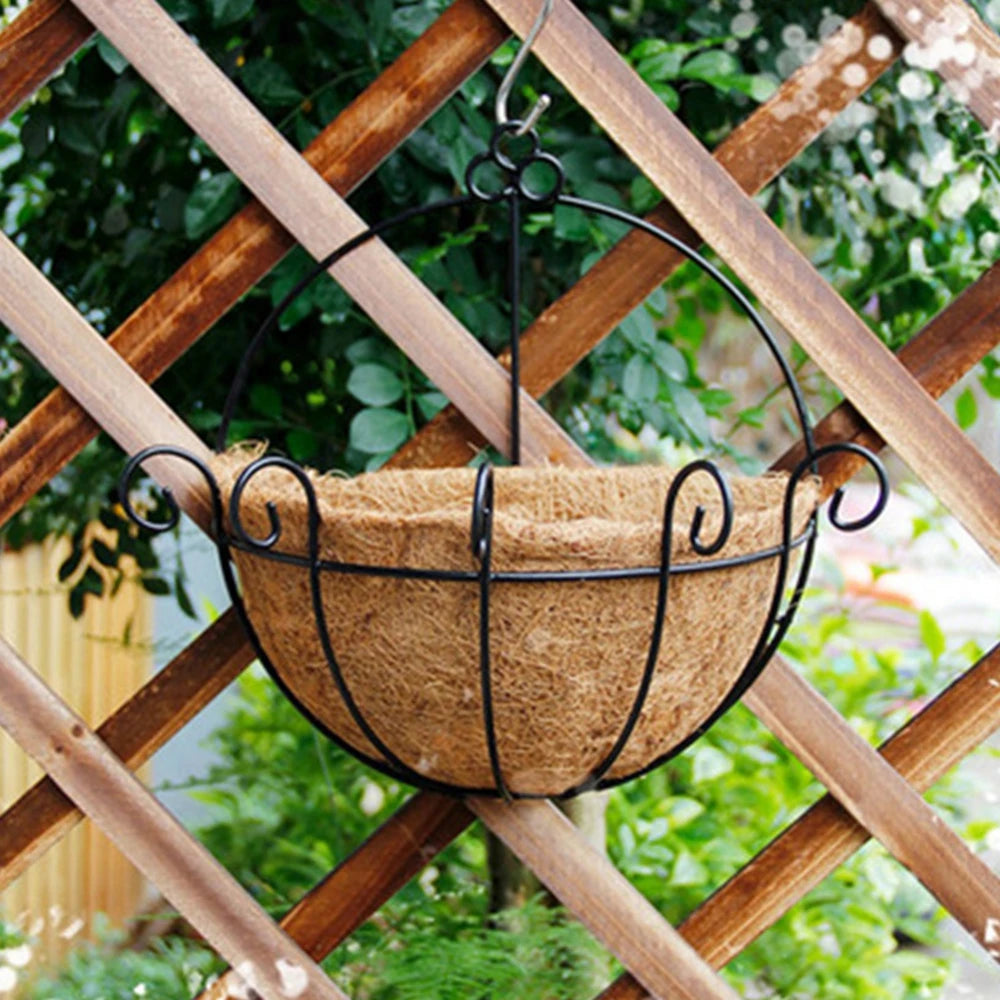Coconut Coir Lined Hanging Plant Baskets