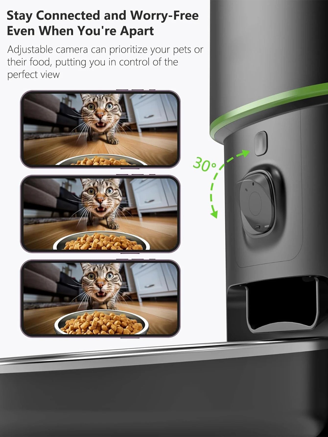 Smart WiFi Pet Feeder Camera