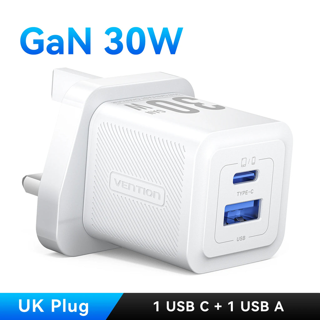 30W GaN USB-C Fast Charger