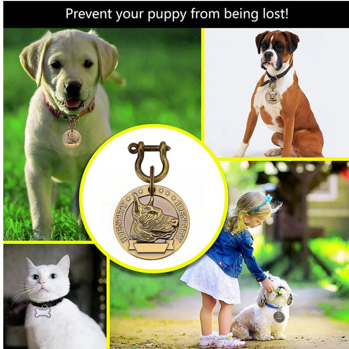 Custom Engraved Pet ID Tag