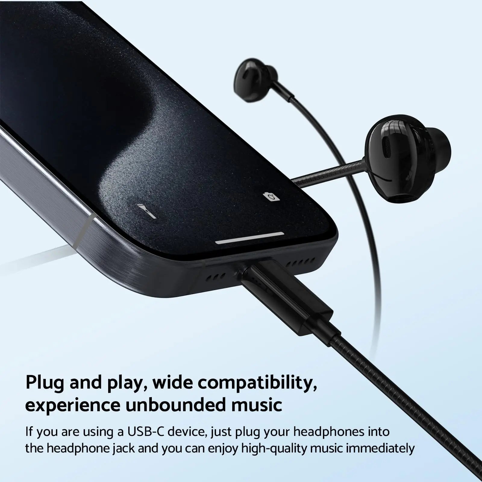 USB-C Wired HiFi Stereo Earphones
