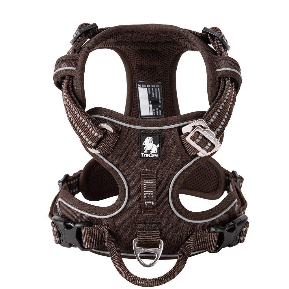 Padded Reflective Step-In Dog Harness