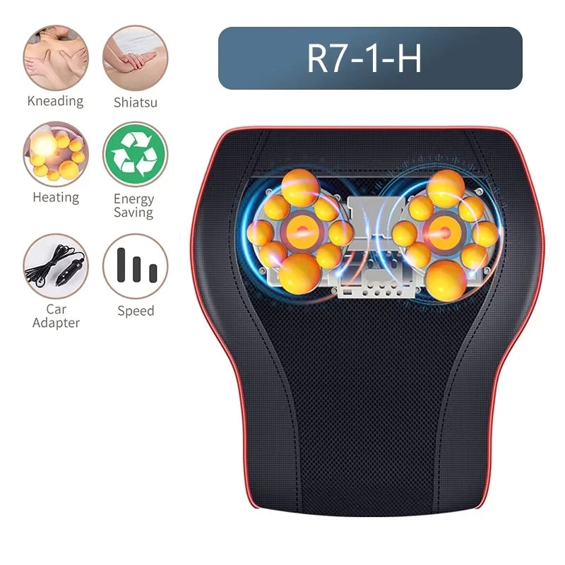 Car Seat Heating Neck Massager