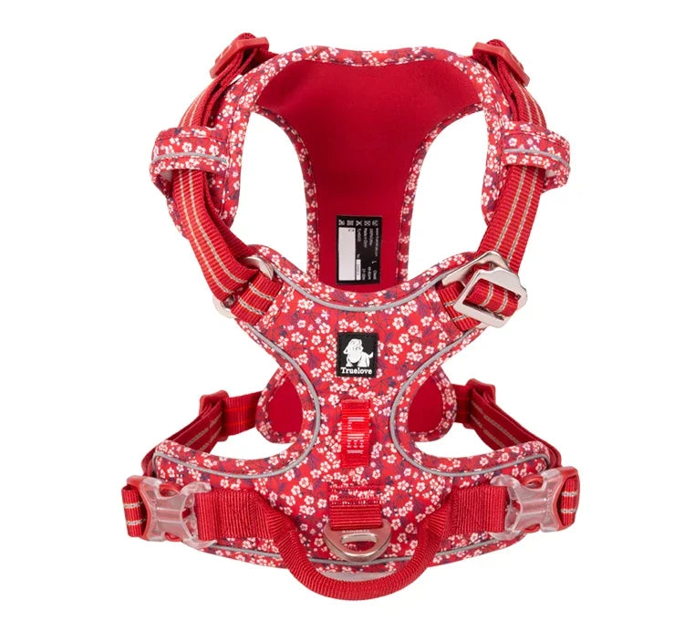 No-Pull Reflective Padded Dog Harness
